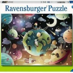 Ravensburger Puzzel Fantasie Planeten - Legpuzzel - 100 Stukjes -Exporteren puzzels winkel 550x392 52
