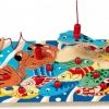 Merkloos Houten Vis Puzzel Met Magneet