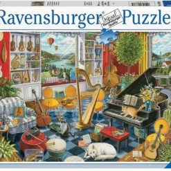 Ravensburger Puzzel De Muziekkamer - Legpuzzel - 500 Stukjes