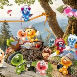 Ravensburger Puzzel Gelini Picknick - Legpuzzel - 1000 Stukjes -Exporteren puzzels winkel 550x393 12