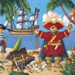 Djeco De Piraat En Z'n Schat - 36 Stukjes -Exporteren puzzels winkel 550x393 18