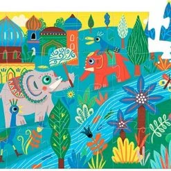 Djeco - Puzzel 24 Stukken - Asia Olifant - 3+ -Exporteren puzzels winkel 550x393 9