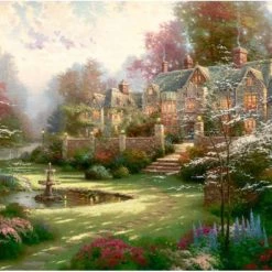 Selecta Spellen Kinkade Landgoed Legpuzzel 2000 Stukjes -Exporteren puzzels winkel 550x395 14