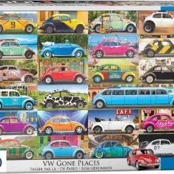 Eurographics Puzzel VW Gone Places - 1000 Stukjes