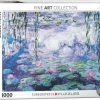 Eurographics Puzzel Waterlilies - Claude Monet (1000 Stukjes)
