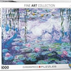 Eurographics Puzzel Waterlilies - Claude Monet (1000 Stukjes)