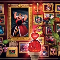 Ravensburger Puzzel Disney Villainous: Queen Of Hearts - Legpuzzel - 1000 Stukjes -Exporteren puzzels winkel 550x395 2