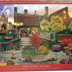 Eurographics Puzzel Old Town Living - Dominic Davison - 1000 Stukjes