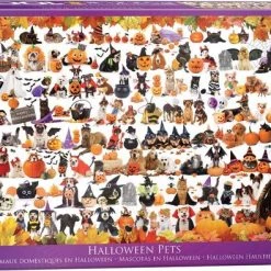 Eurographics Puzzel Halloween Puppies And Kittens - 1000 Stukjes