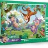 Rebo Productions Rebo Legpuzzel 48 Stukjes - Monkeys In The Jungle