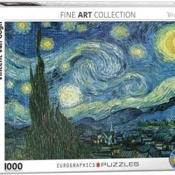 Eurographics Starry Night - Vincent Van Gogh (1000)