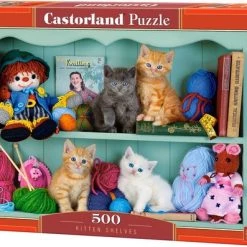 Castorland Kitten Shelves 500 Stukjes