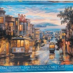Eurographics Puzzel San Francisco Cable Car Heaven - 1000 Stukjes -Exporteren puzzels winkel 550x397 31