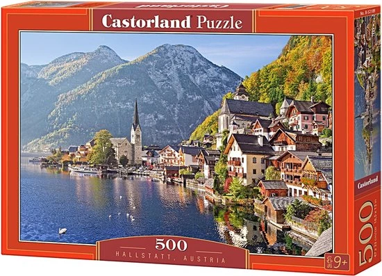 Castorland Legpuzzel Hallstatt, Austria 500 Stukjes 1 Castorland Legpuzzel Hallstatt, Austria 500 Stukjes