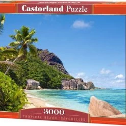 Castorland Tropical Beach, Seychelles - Legpuzzel - 3000 Stukjes