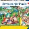 Ravensburger Puzzel Kleine Prinsessen - Legpuzzel - 3x49 Stukjes