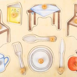 Small Foot Company Small Foot - Everyday Objects Puzzle