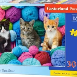 Castorland Kittens In Yarn Store 300pcs