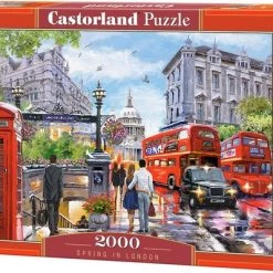 Castorland Legpuzzel Spring In London - 2000 Stukjes