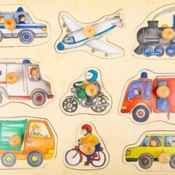 Small Foot Company Small Foot - City Vehicles Puzzle