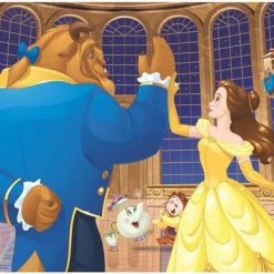 Disney 4 In 1 Puzzel Prinsessen - Vier Kinderpuzzels In Een Koffertje - King -Exporteren puzzels winkel 550x400 3