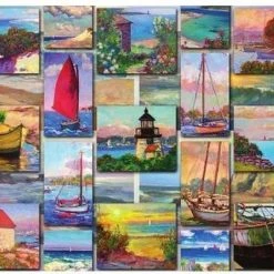 Ravensburger Puzzel Coastal Collage - Legpuzzel - 1500 Stukjes -Exporteren puzzels winkel 550x400 5