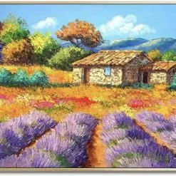 Happy Puzzle Davici Puzzel 1000 Stukjes ( 50 X 49) Dorphuis Met Voorbeeldposter - Legpuzzel- Landschap-Volwassenen -Exporteren puzzels winkel 550x401 6
