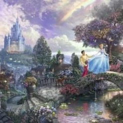 Ravensburger Puzzel Kinkade: Cinderella - Legpuzzel - 500 Stukjes
