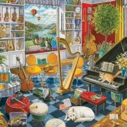 Ravensburger Puzzel De Muziekkamer - Legpuzzel - 500 Stukjes -Exporteren puzzels winkel 550x403 5