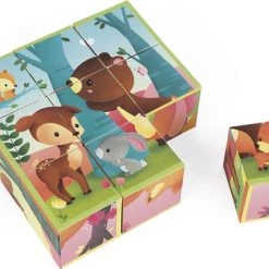 Janod Kubkid - Bosdieren 16 Janod Kubkid - Bosdieren -Exporteren puzzels winkel 550x403 9