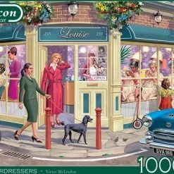 Jumbo Falcon Puzzel The Hairdressers - Legpuzzel - 1000 Stukjes -Exporteren puzzels winkel 550x404 23