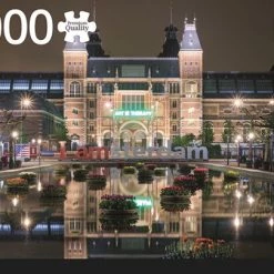Jumbo Premium Collection Puzzel Amsterdam Rijksmuseum By Night - Legpuzzel - 1000 Stukjes -Exporteren puzzels winkel 550x405 18