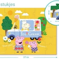 DODO Toys - Peppa Pig Puzzel - 30 Stukjes - 20x27 Cm - Peppa Pig Speelgoed 3+ - Kinderpuzzel 3 Jaar -Exporteren puzzels winkel 550x405 21