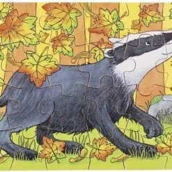 Mini-puzzel Bosdieren - Goki (57709) -Exporteren puzzels winkel 550x405 5