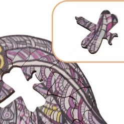 Merkloos Olifant A3 Houten Legpuzzel Houten Puzzel Voor Volwassenen - Jigsaw Puzzels - Wooden Puzzle - Dierenpuzzel Hout Moeilijkheidsgraad 5A -Exporteren puzzels winkel 550x406 6