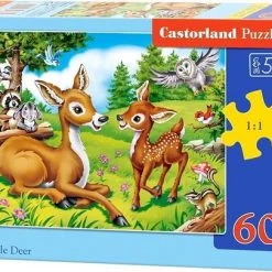 Castorland Legpuzzel Dear Little Deer 60 Stukjes