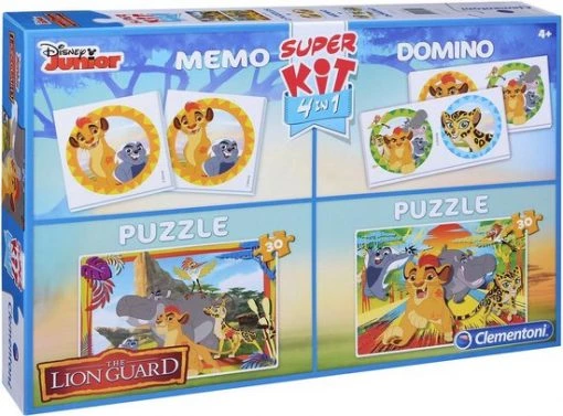 Clementoni Disney Super Kit 4-in-1, The Lion King, Puzzel, Memory En Dominospel. -Exporteren puzzels winkel 550x407 11
