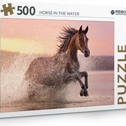 Rebo Productions Rebo Legpuzzel 500 Stukjes - Horse In The Water