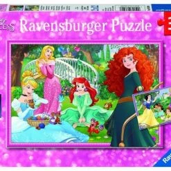 Ravensburger Puzzel In De Wereld Van De Disney Prinsessen - 2x12 Stukjes - Kinderpuzzel -Exporteren puzzels winkel 550x407 7
