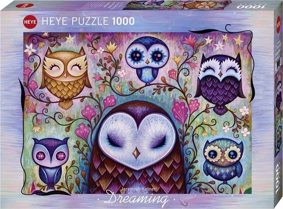 Heye Great Big Owl Legpuzzel 1000 Stuk(s) Kunst 1 Heye Great Big Owl Legpuzzel 1000 Stuk(s) Kunst