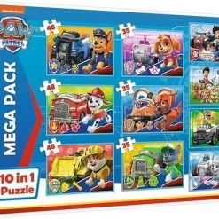 Trefl Puzzel Paw Patrol 10 In 1: 20/35/48 Stukjes -Exporteren puzzels winkel 550x409