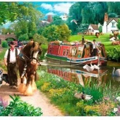 House Of Puzzles Tow Path Puzzel 1000 Stukjes