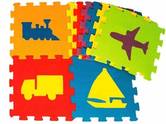 Matrax Puzzelmat - Vloermat - Speelkleed - Speelmat Foam - Foam Mat - 33x33cm 1 Matrax Puzzelmat - Vloermat - Speelkleed - Speelmat Foam - Foam Mat - 33x33cm