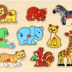 ThimbleToys Noppenpuzzel - Safari