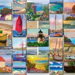 Ravensburger Puzzel Coastal Collage - Legpuzzel - 1500 Stukjes -Exporteren puzzels winkel 550x412 14