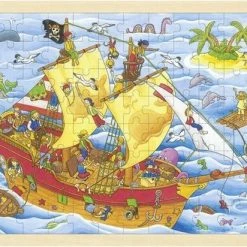 Goki Puzzel: Piraten 96-delig -Exporteren puzzels winkel 550x412 29