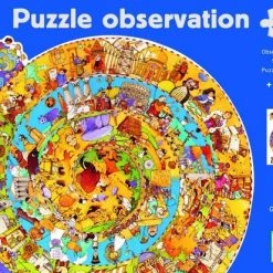 Djeco Een Rondje Geschiedenis - 350 Stukjes -Exporteren puzzels winkel 550x413 4