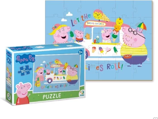 Dodo Toys PROMOTIEPAKKET - 4 X Peppa Pig Puzzel - 30 Stukjes - 20x27 Cm - Peppa Pig Speelgoed 3+ - Kinderpuzzel 3 Jaar 3 Dodo Toys PROMOTIEPAKKET - 4 X Peppa Pig Puzzel - 30 Stukjes - 20x27 Cm - Peppa Pig Speelgoed 3+ - Kinderpuzzel 3 Jaar - Afbeelding 3