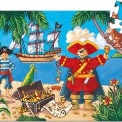 Djeco De Piraat En Z'n Schat - 36 Stukjes -Exporteren puzzels winkel 550x415 12