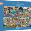 Gibsons The Florist's Round Puzzel (4 X 500 Stukjes)